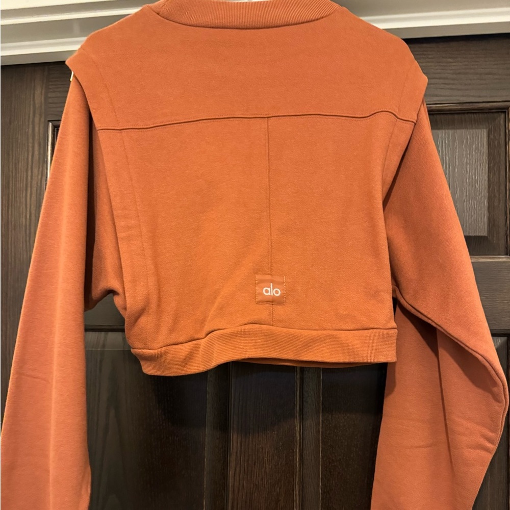 ALO crop sweater